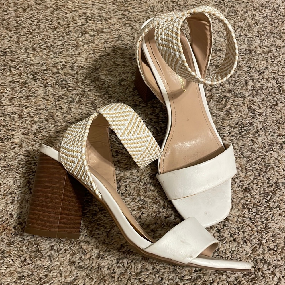 White heels